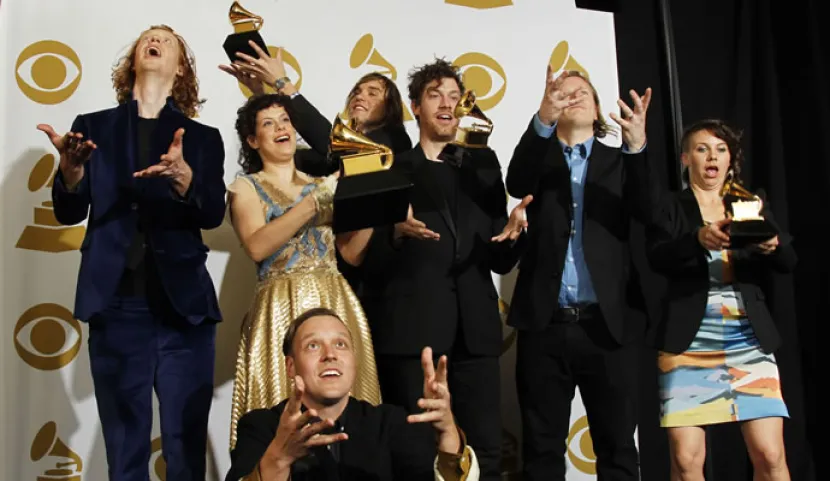 Arcade Fire, ganadores de Premios Grammy 2011 Arcade Fire, ganadores de Premios Grammy 2011