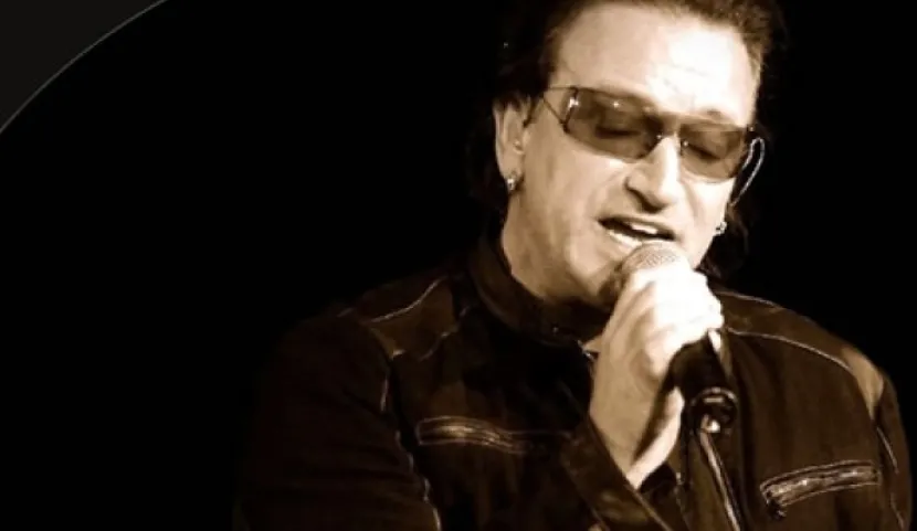 Bono, vocalista de U2 Bono, vocalista de U2