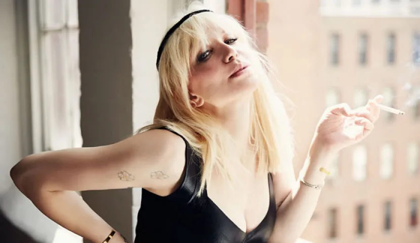 Courtney Love, ex esposa de Kurt Cobain