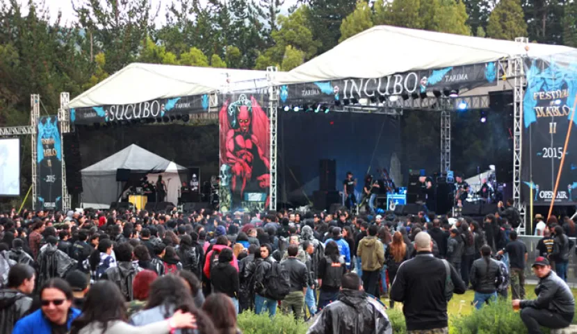 Escenarios del Festival del Diablo 2015 Escenarios del Festival del Diablo 2015