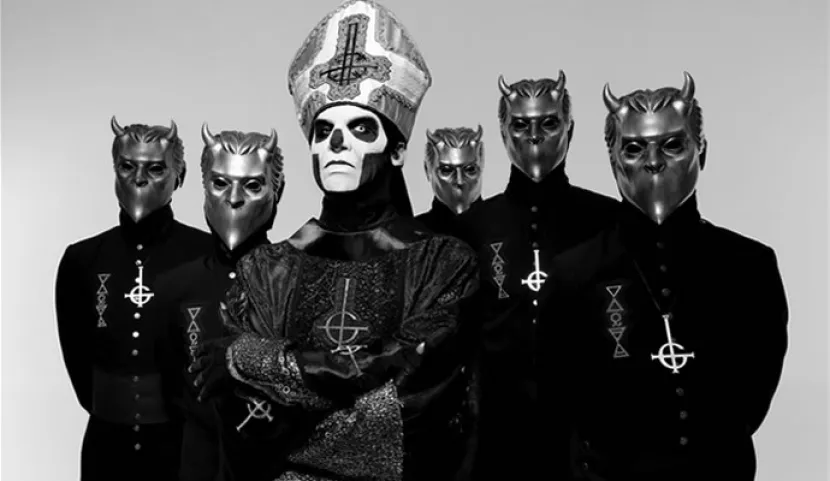 Los suecos de Ghost con su nuevo performance Los suecos de Ghost con su nuevo performance