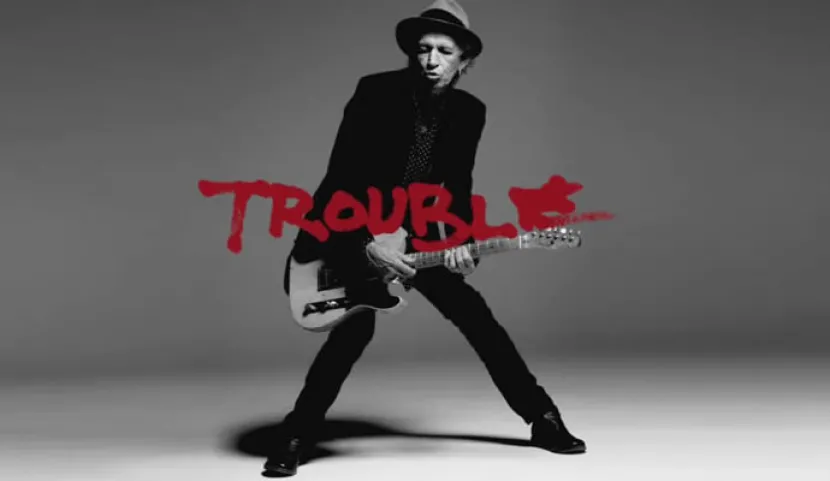 Keith Richards presenta su nueva canción "Trouble"