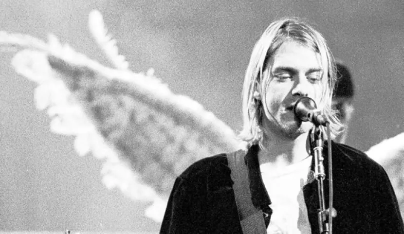 Kurt Cobain, vocalista y líder de Nirvana