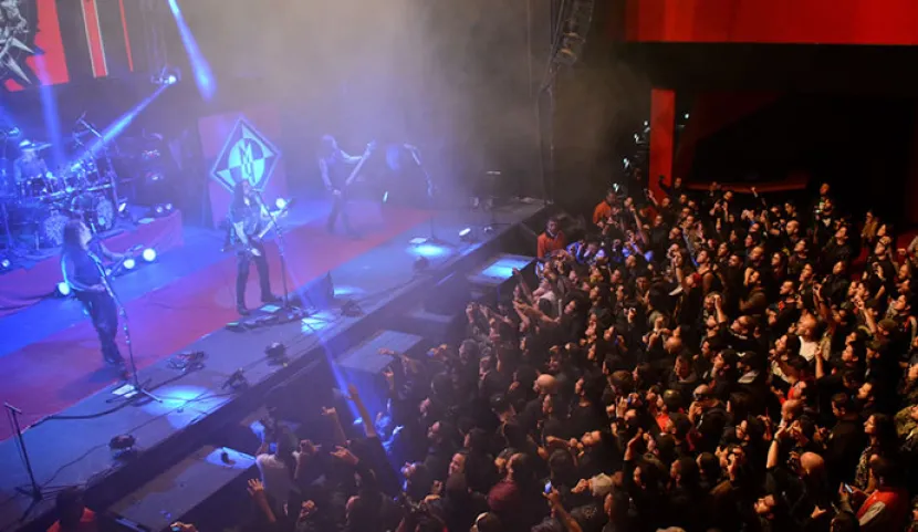 Machine Head en Bogotá (Fotografía: Felipe Rocha)