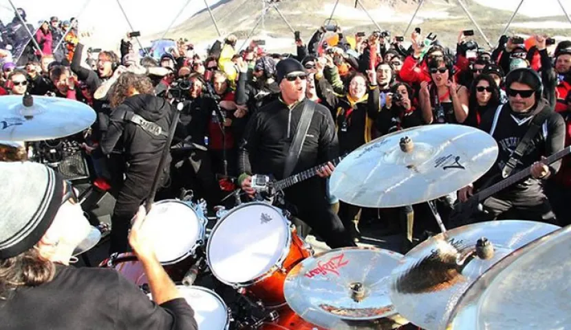 Fuente imagen: Facebook oficial Metallica Fuente imagen: Facebook oficial Metallica