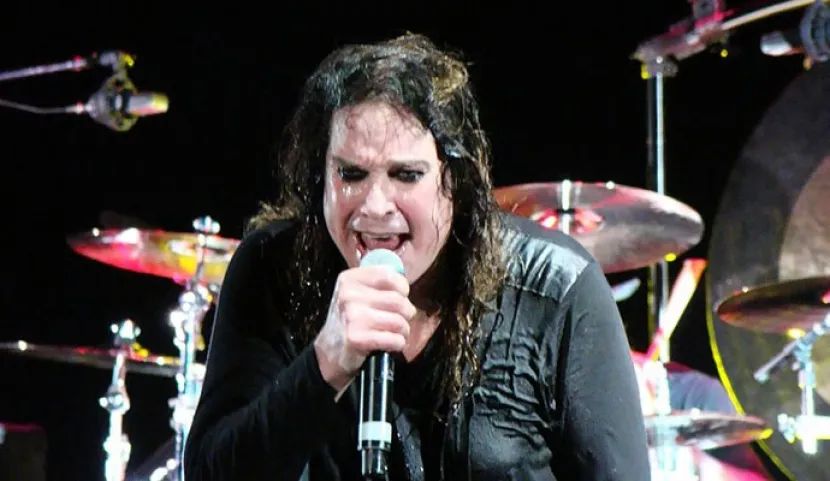 Ozzy Osbourne en su concierto en Bogotá 