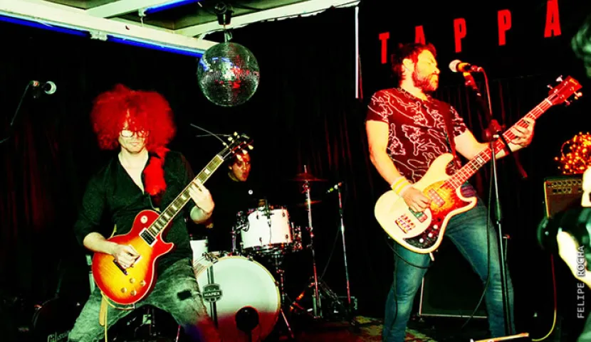 Tappan en el lanzamiento de su nuevo disco