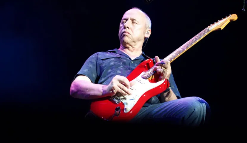 Mark Knopfler guitarrista líder de Dire Straits