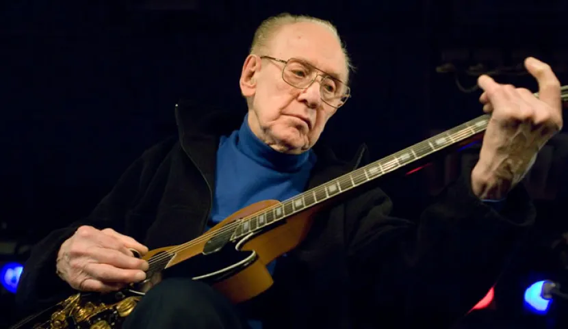 Les Paul guitarrista de Jazz murio en 2009 Les Paul guitarrista de Jazz murio en 2009