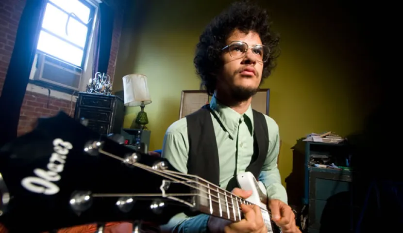 Omar Rodriguez Lopez de The Mars Volta nació el 9 de enero de 1975 Omar Rodriguez Lopez de The Mars Volta nació el 9 de enero de 1975