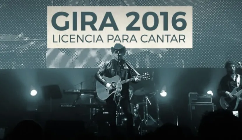 Andres Calamaro estará en Colombia con su gira "Licencia para Cantar" Andres Calamaro estará en Colombia con su gira "Licencia para Cantar"