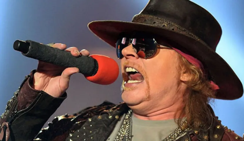 Axl Rose, vocalista de Guns N´ Roses y ahora también de AC/DC