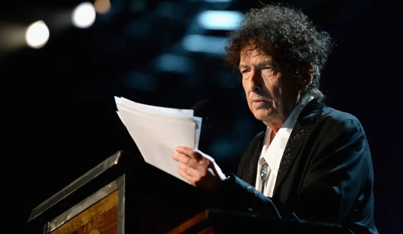 Bob Dylan entregó el discurso de aceptación del Premio Nobel de Literatura en un audio