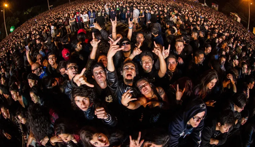 Público en Rock al Parque 2016. Foto: Juan Santacruz - Idartes