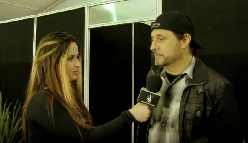 Fer Jenks y Dave Lombardo en Rock al Parque 2016 Fer Jenks y Dave Lombardo en Rock al Parque 2016