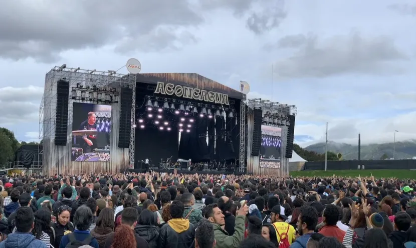 Escenario Acongagua del Festival Cordillera 2022