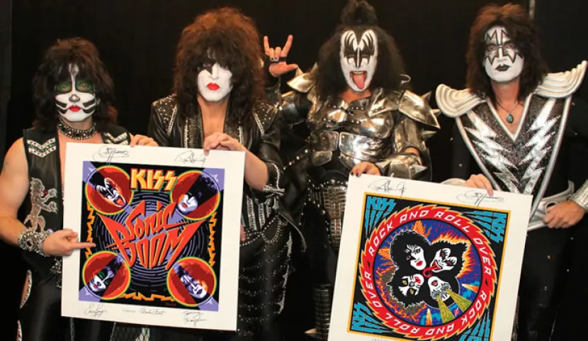 Kiss presenta su nuevo álbum Sonic Boom