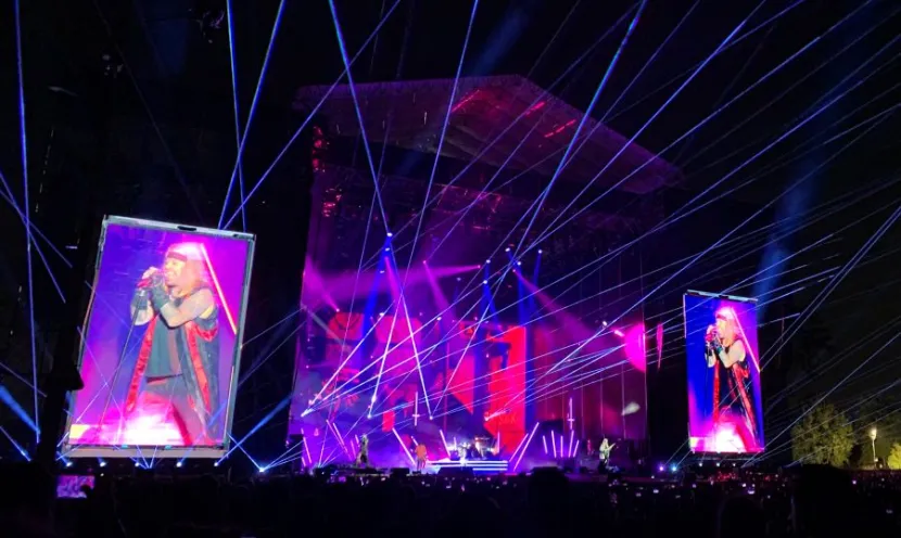 Mötley Crüe se presentó por primera vez en Colombia Mötley Crüe se presentó por primera vez en Colombia