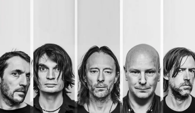 Esta foto hace parte del arte del nuevo disco de Radiohead