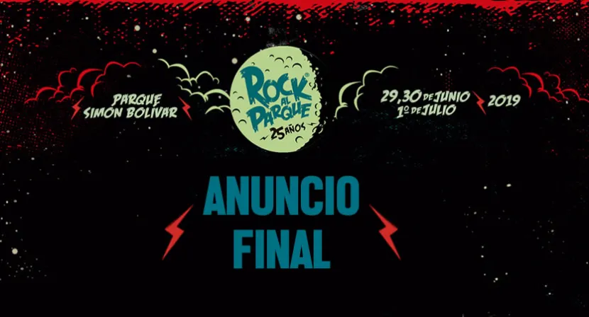 Se ha revelado el anuncio final de Rock al Parque 2019 Se ha revelado el anuncio final de Rock al Parque 2019