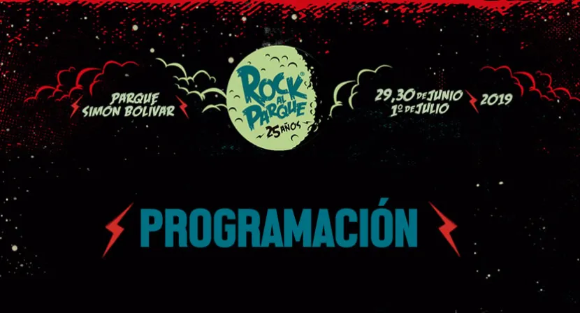 Programación Rock al Parque 2019