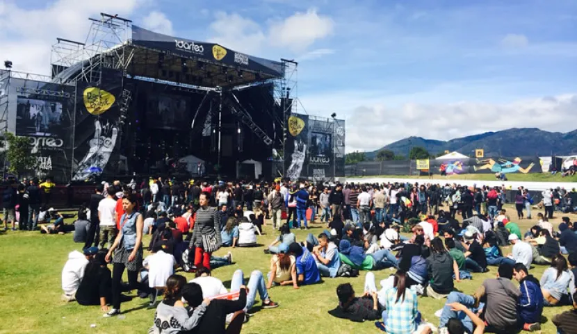 Escenario ECO de Rock al Parque edición 2014