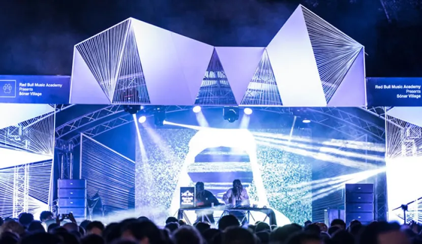 Sónar Bogotá anuncia su line up para 2018. Foto: SonarBogota.com Escenario de Sónar Bogotá 2017