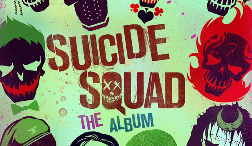 Carátula del disco "Suicide Squad: The Album" Carátula del disco "Suicide Squad: The Album"