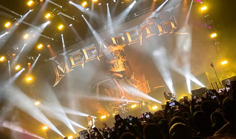 Megadeth regresó a Colombia con dos shows en Movistar Arena Megadeth regresó a Colombia con dos shows en Movistar Arena