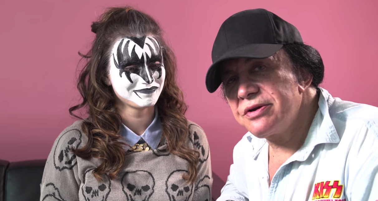  ▷ Aprende a maquillarte de la mano de Gene Simmons de Kiss